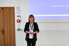 Wystąpienie prof. Tetiany Bubeli,
